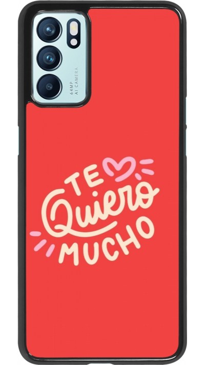 OPPO Reno6 5G Case Hülle - Saint Valentines Day 26 Te quiero mucho