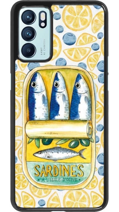 OPPO Reno6 5G Case Hülle - Sardines in oil 2026