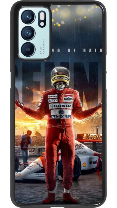 Coque OPPO Reno6 5G - Senna The King of Rain