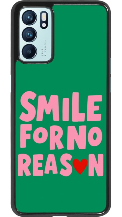 OPPO Reno6 5G Case Hülle - Smile for no reason 2026