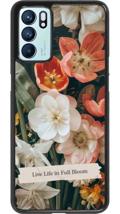 OPPO Reno6 5G Case Hülle - Full Bloom 2026