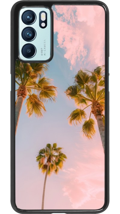 OPPO Reno6 5G Case Hülle - Summer 2025 Palmiers