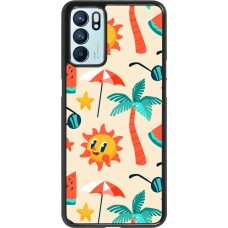 OPPO Reno6 5G Case Hülle - Summer 2025 Pattern soleil
