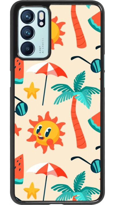 OPPO Reno6 5G Case Hülle - Summer 2025 Pattern soleil