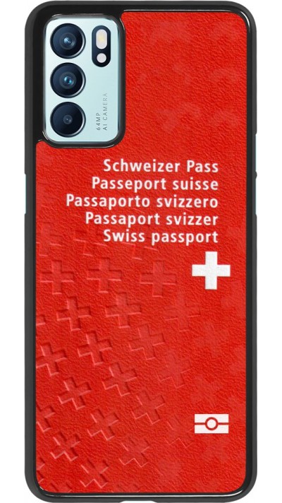 Hülle Oppo Reno6 5G - Swiss Passport
