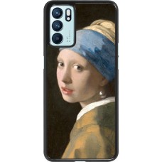 OPPO Reno6 5G Case Hülle - Kunstbild - Das Mädchen mit dem Perlenohrring - Jan Vermeer