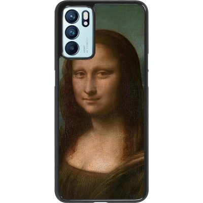OPPO Reno6 5G Case Hülle - Kunstbild - Mona Lisa - Leonardo de Vinci
