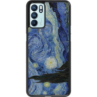 OPPO Reno6 5G Case Hülle - Kunstbild - Sternennacht - Van Gogh