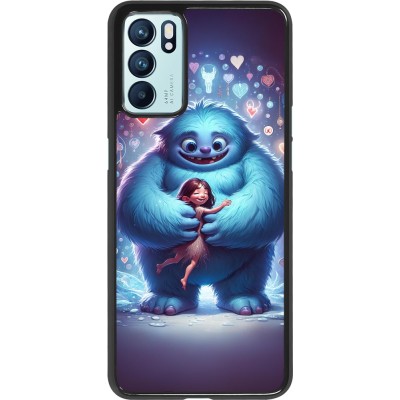 OPPO Reno6 5G Case Hülle - Valentin 2024 Flauschige Liebe