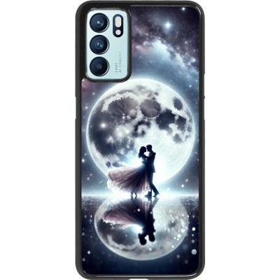 OPPO Reno6 5G Case Hülle - Valentin 2024 Liebe unter dem Mond