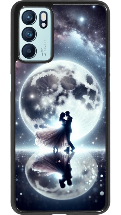 OPPO Reno6 5G Case Hülle - Valentin 2024 Liebe unter dem Mond