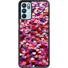 OPPO Reno6 5G Case Hülle - Valentin 2025 Konfetti