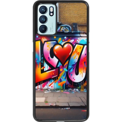 OPPO Reno6 5G Case Hülle - Valentin 2025 Liebe U Tag