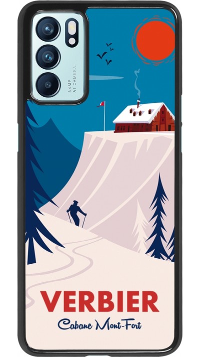 Oppo Reno6 5G Case Hülle - Verbier Cabane Mont-Fort