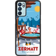 Oppo Reno6 5G Case Hülle - Zermatt Mountain Jacuzzi