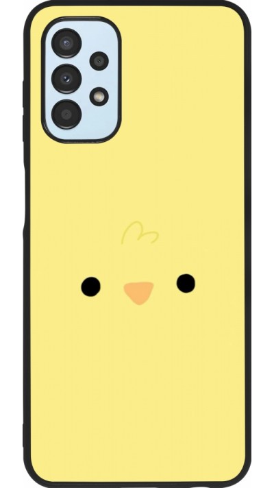 Samsung Galaxy A13 5G Case Hülle - Silikon schwarz Easter 2026 Little chicken