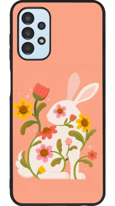 Samsung Galaxy A13 5G Case Hülle - Silikon schwarz Easter 2026 Rabbit collage