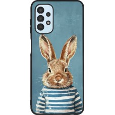 Samsung Galaxy A13 5G Case Hülle - Silikon schwarz Easter 2026 Rabbit navy