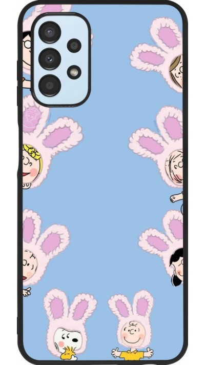 Samsung Galaxy A13 5G Case Hülle - Silikon schwarz Easter 2026 Snoopy