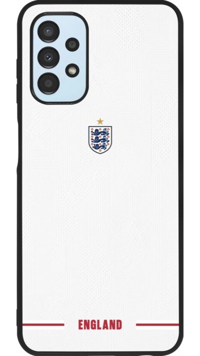 Samsung Galaxy A13 5G Case Hülle - Silikon schwarz England 2026 personalisierbares Fussballtrikot