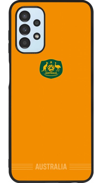 Samsung Galaxy A13 5G Case Hülle - Silikon schwarz Australien 2026 personalisierbares Fussballtrikot