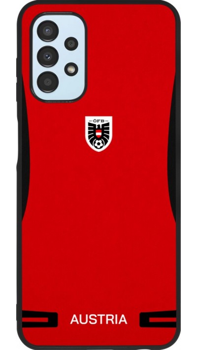 Samsung Galaxy A13 5G Case Hülle - Silikon schwarz O?sterreich 2026 personalisierbares Fussballtrikot