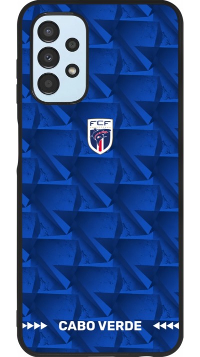 Samsung Galaxy A13 5G Case Hülle - Silikon schwarz Kap Verde 2026 personalisierbares Fussballtrikot