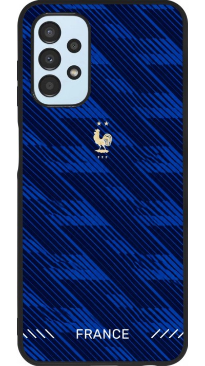 Samsung Galaxy A13 5G Case Hülle - Silikon schwarz Frankreich 2026 personalisierbares Fussballtrikot