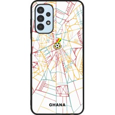 Samsung Galaxy A13 5G Case Hülle - Silikon schwarz Ghana 2026 personalisierbares Fussballtrikot