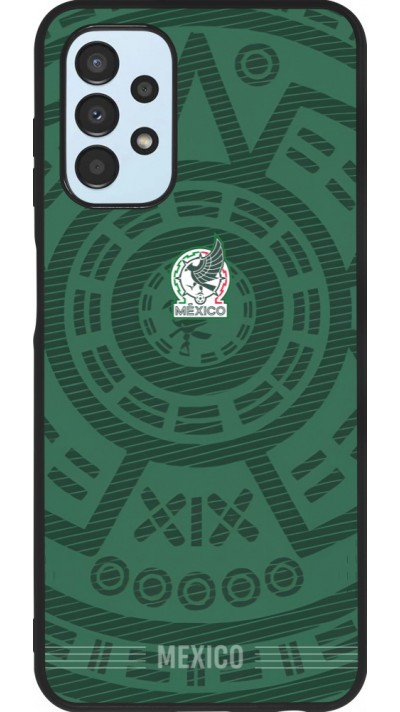 Samsung Galaxy A13 5G Case Hülle - Silikon schwarz Mexiko 2026 personalisierbares Fussballtrikot