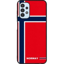 Samsung Galaxy A13 5G Case Hülle - Silikon schwarz Norwegen 2026 personalisierbares Fussballtrikot