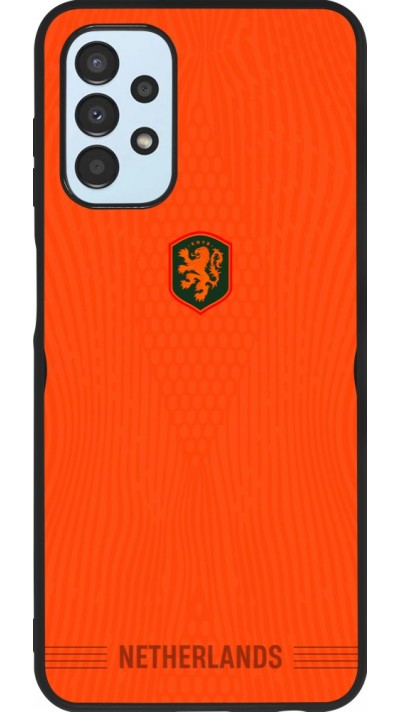 Samsung Galaxy A13 5G Case Hülle - Silikon schwarz Niederlande 2026 personalisierbares Fussballtrikot