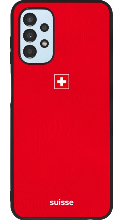 Samsung Galaxy A13 5G Case Hülle - Silikon schwarz Schweiz 2026 personalisierbares Fussballtrikot