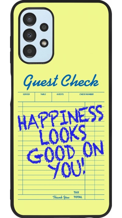 Samsung Galaxy A13 5G Case Hülle - Silikon schwarz Guest check 2026