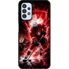Samsung Galaxy A13 5G Case Hülle - Silikon schwarz Hockey World Championship Player