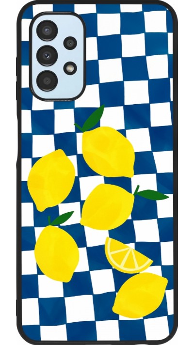 Samsung Galaxy A13 5G Case Hülle - Silikon schwarz Illustration lemons 2026