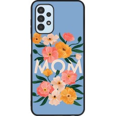 Samsung Galaxy A13 5G Case Hülle - Silikon schwarz Mom 2026 Flowers