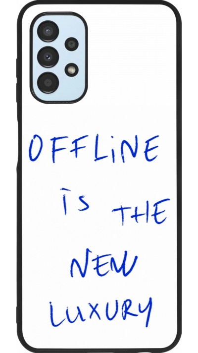 Samsung Galaxy A13 5G Case Hülle - Silikon schwarz Offline is the new luxury