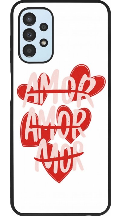 Samsung Galaxy A13 5G Case Hülle - Silikon schwarz Saint Valentines Day 26 Amor