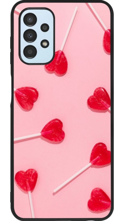Samsung Galaxy A13 5G Case Hülle - Silikon schwarz Saint Valentines Day 26 Lollipop
