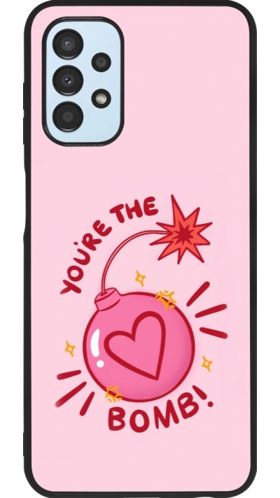 Samsung Galaxy A13 5G Case Hülle - Silikon schwarz Saint Valentines Day 26 You are the bomb