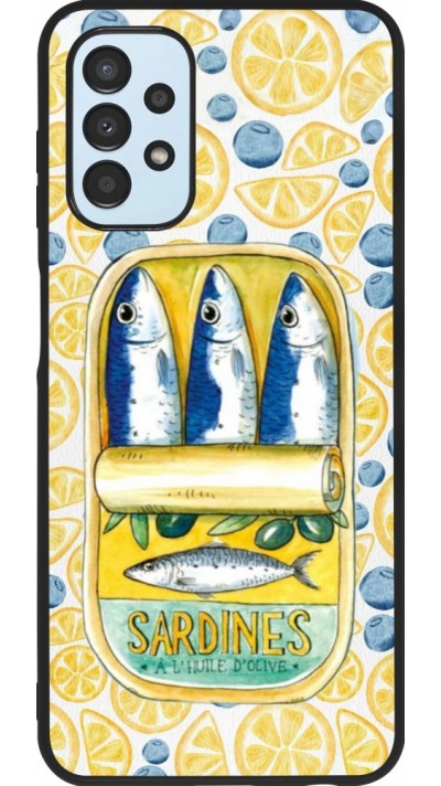 Samsung Galaxy A13 5G Case Hülle - Silikon schwarz Sardines in oil 2026