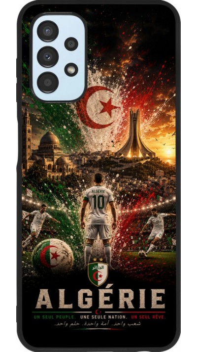 Samsung Galaxy A13 5G Case Hülle - Silikon schwarz Fussball Algerien splash 2026
