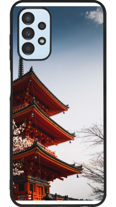 Samsung Galaxy A13 5G Case Hülle - Silikon schwarz Spring 23 Japan