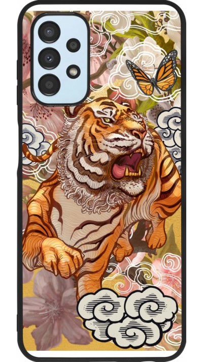 Samsung Galaxy A13 5G Case Hülle - Silikon schwarz Spring 23 japanese tiger