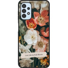 Samsung Galaxy A13 5G Case Hülle - Silikon schwarz Full Bloom 2026