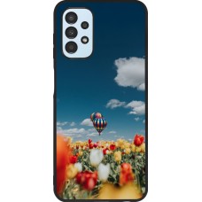 Samsung Galaxy A13 5G Case Hülle - Silikon schwarz Hot air balloon 2026