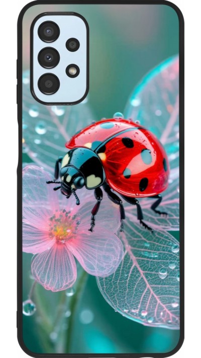 Samsung Galaxy A13 5G Case Hülle - Silikon schwarz Ladybird in bloom 2026