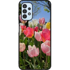 Samsung Galaxy A13 5G Case Hülle - Silikon schwarz Tulips 2026