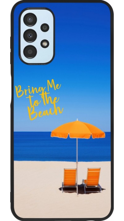 Samsung Galaxy A13 5G Case Hülle - Silikon schwarz Summer 2025 Bring me to the beach
